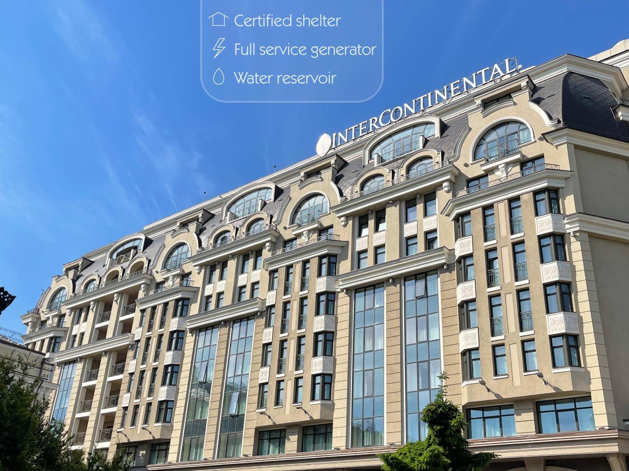 Intercontinental - Kyiv By Ihg Hotell Exteriör bild